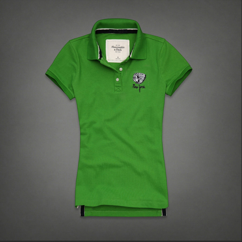 Abercrombie Fitch Mujeres Polo Corto Remera AF8429